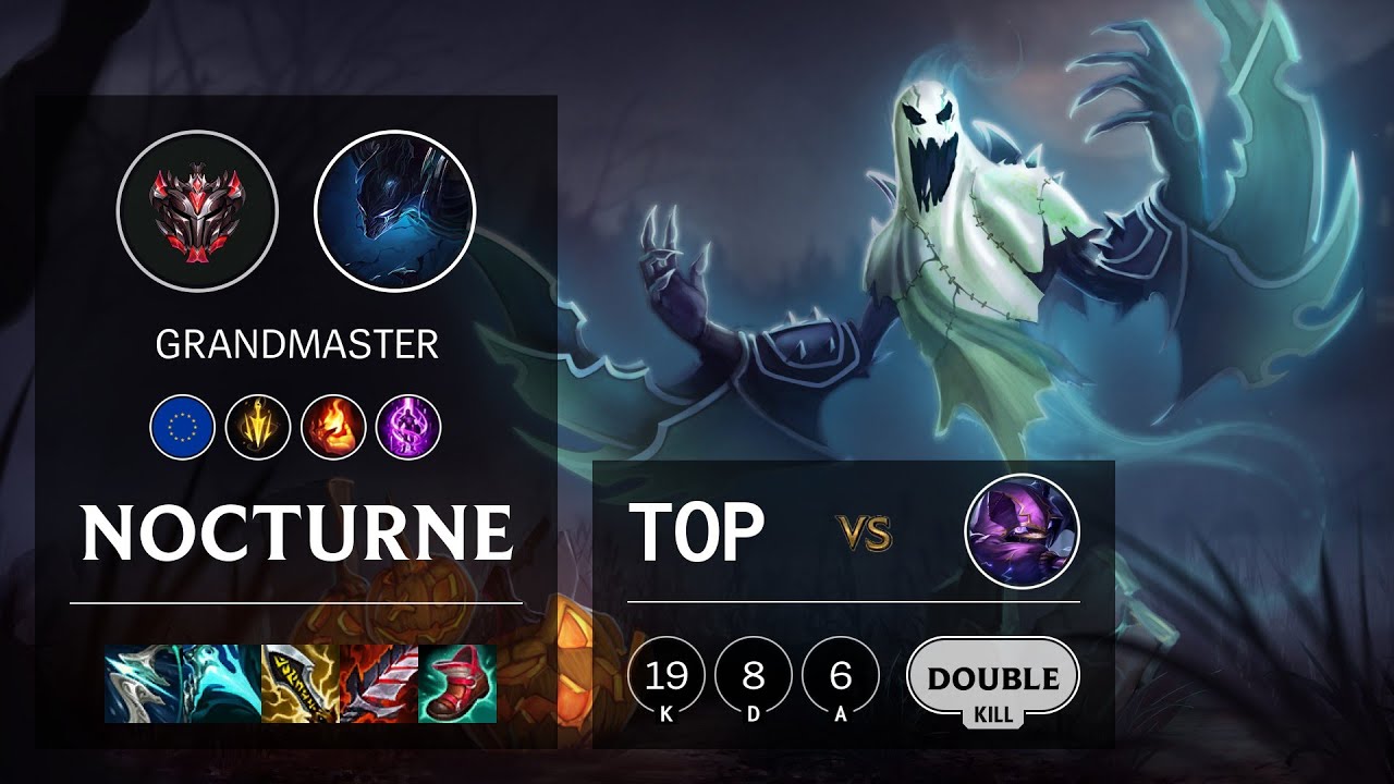 Nocturne Top vs Kennen - EUW Grandmaster Patch 11.23