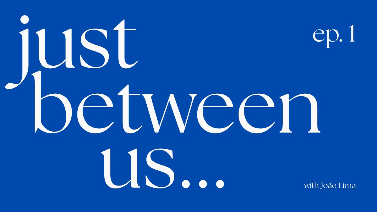 Just Between Us... Ep.1 | Smilling throught it all.. and why is it important to stop? | Podcast