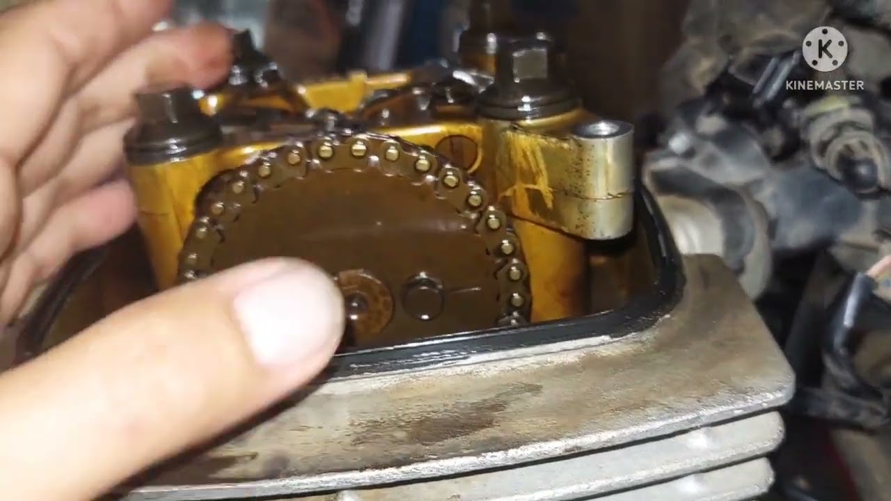 posisi Top kompresi dan setel klep pada Honda verza || Family motor pule ||