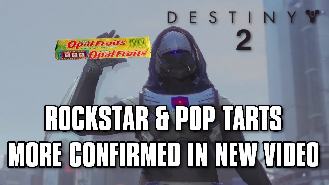 DESTINY 2 ROCKSTAR AND POP TARTS More Confirmed In New Video