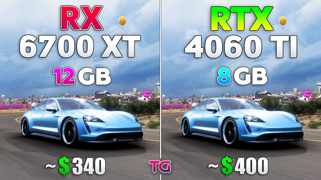 RTX 4060 Ti vs RX 6700 XT - Test in 10 Games | Ray Tracing