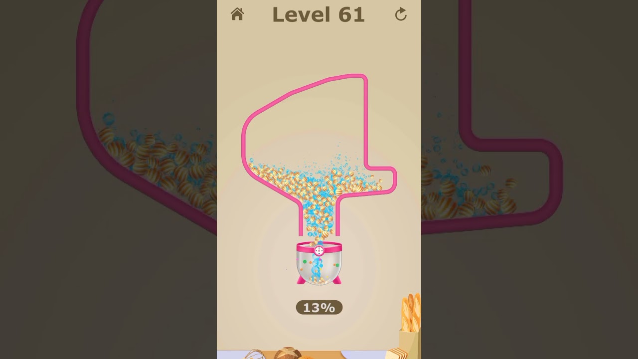 Pin puzzle pull the pin game # Easy to fun# Short # Level.   61