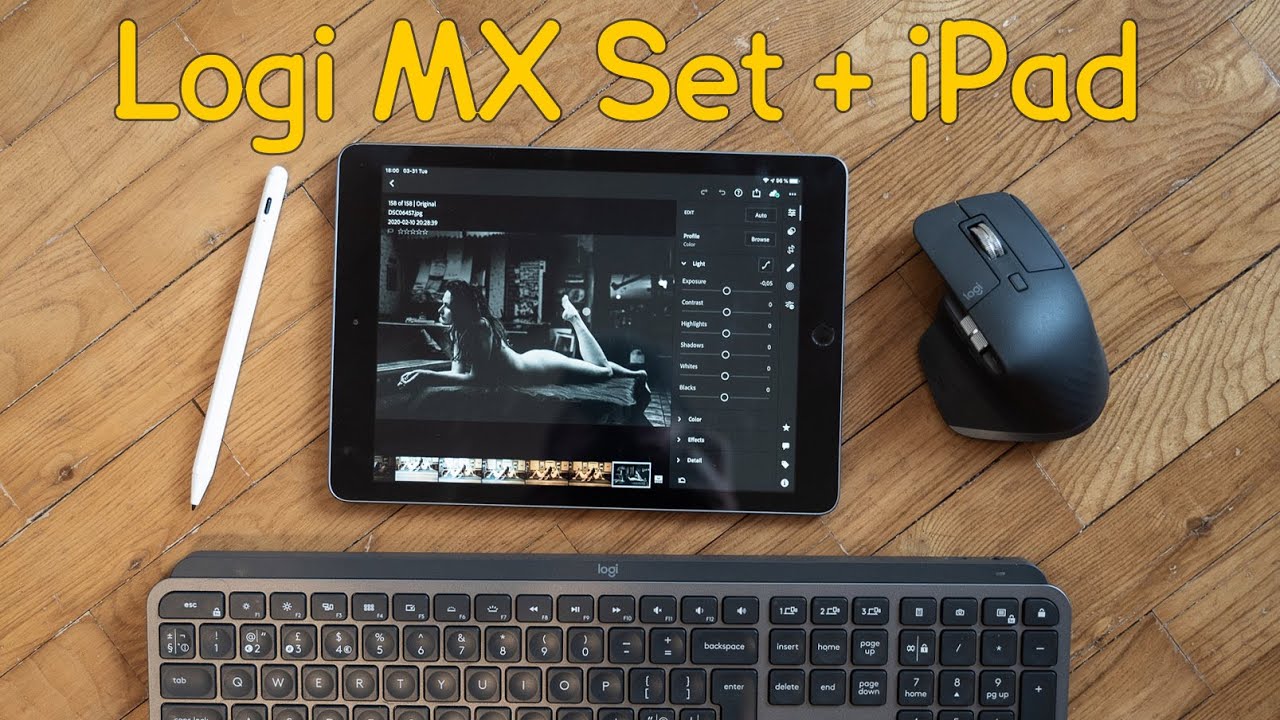 Как подключить Logi MX Master к iPad для создания полноценного креативного набора!