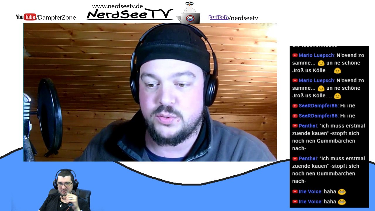 NerdSeeTV (YT+Twitch)  Mit aktuellen Themen rund um Dampfen, Gaming, Politik und Nerdkram