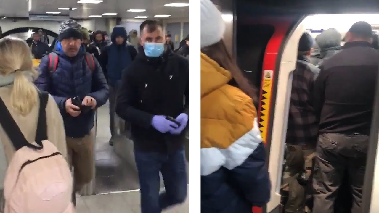 London transport packed on day 1 of UK's coronavirus lockdown