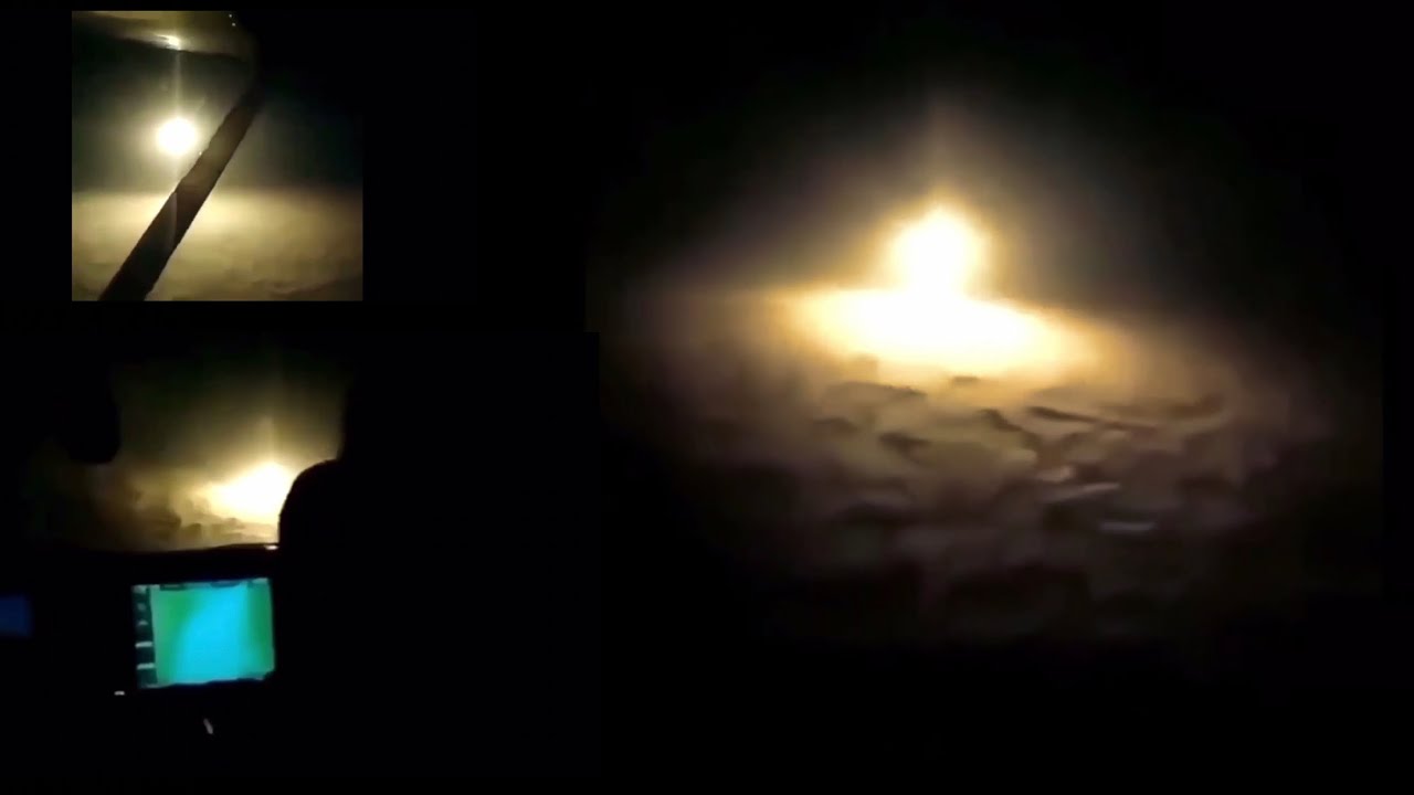 Private Aircraft Encounters Mysterious illuminating Craft midflight at 3000 feet Wow this is Insane