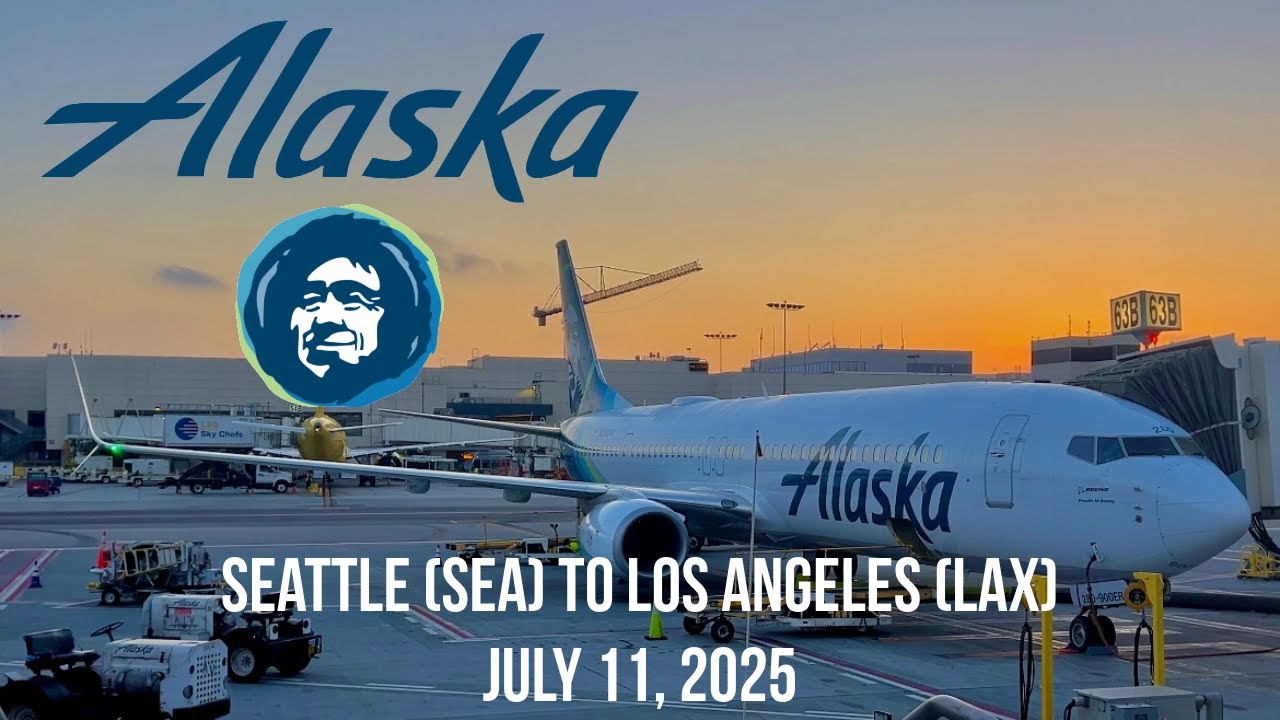 Alaska Airlines: Seattle to Los Angeles July 11, 2025