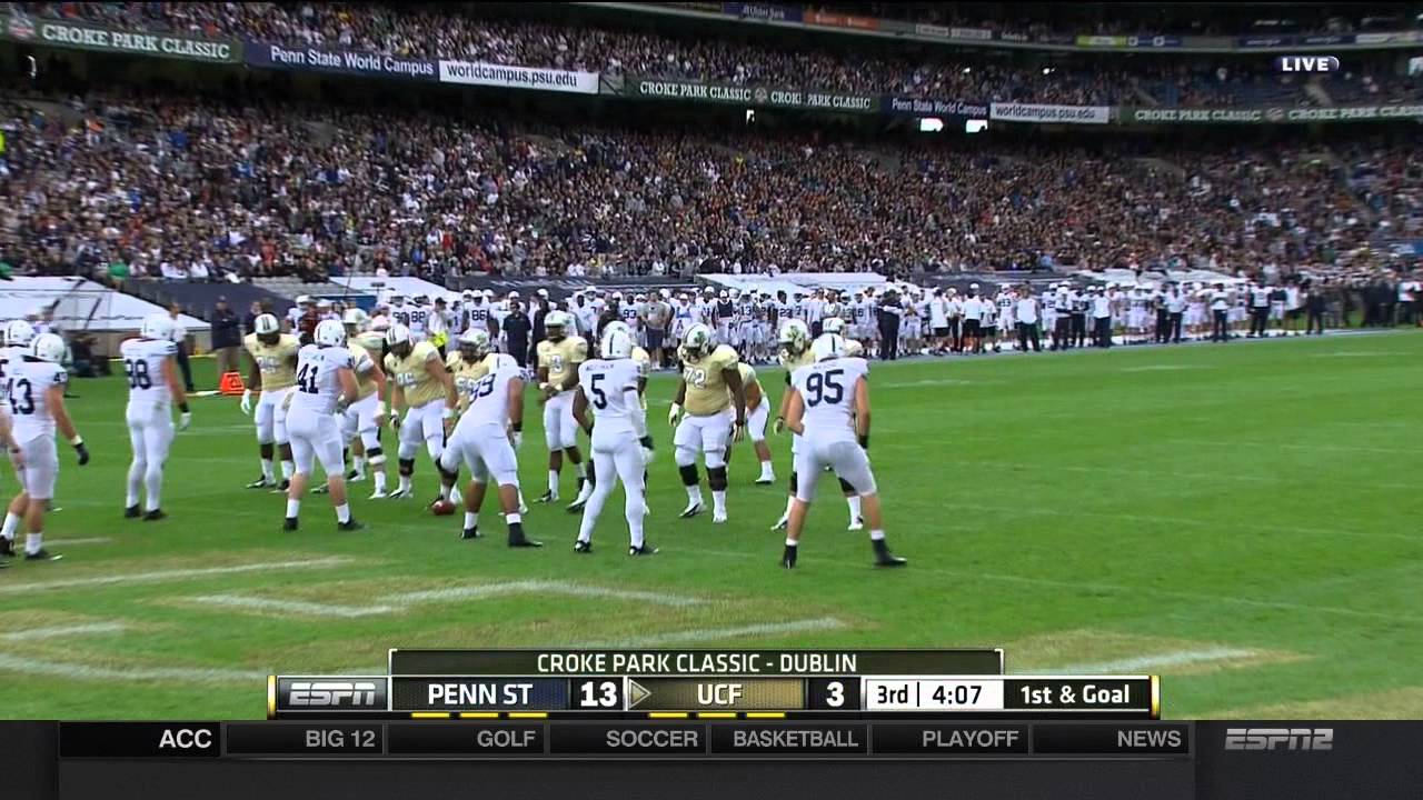 2014 Croke Park Classic Penn State @ UCF in Dublin Ireland