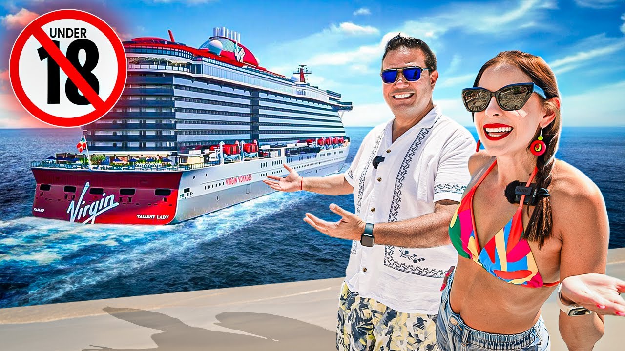 ¿Cómo Es Un CRUCERO Sólo Para ADULTOS? ¿Qué Sucede a Bordo? Virgin Voyages