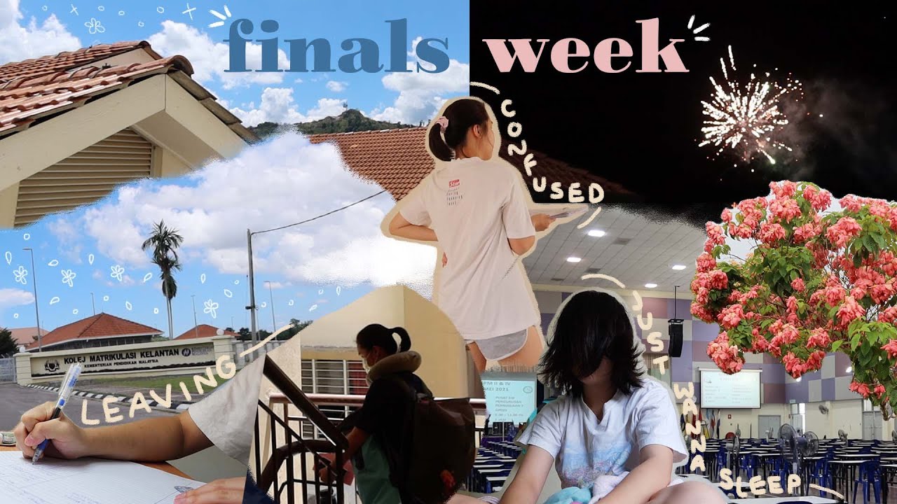 my finals week is a mess 🗯 // vlog 006