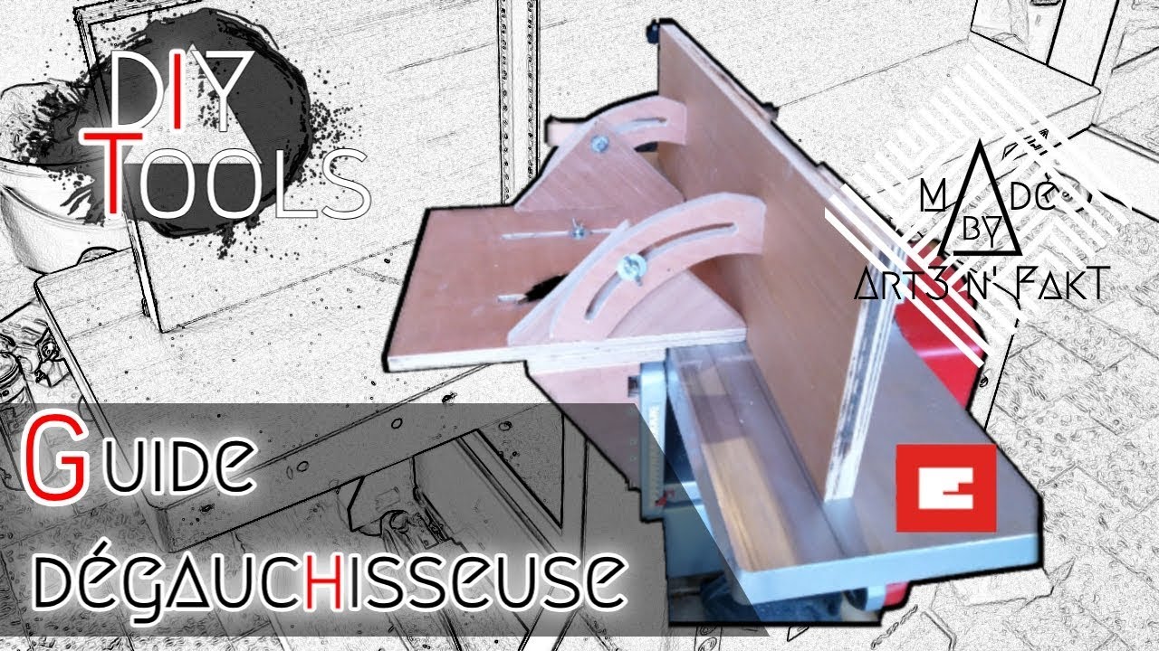 guide dégauchisseuse Einhell (Paoson Woodworking fence)