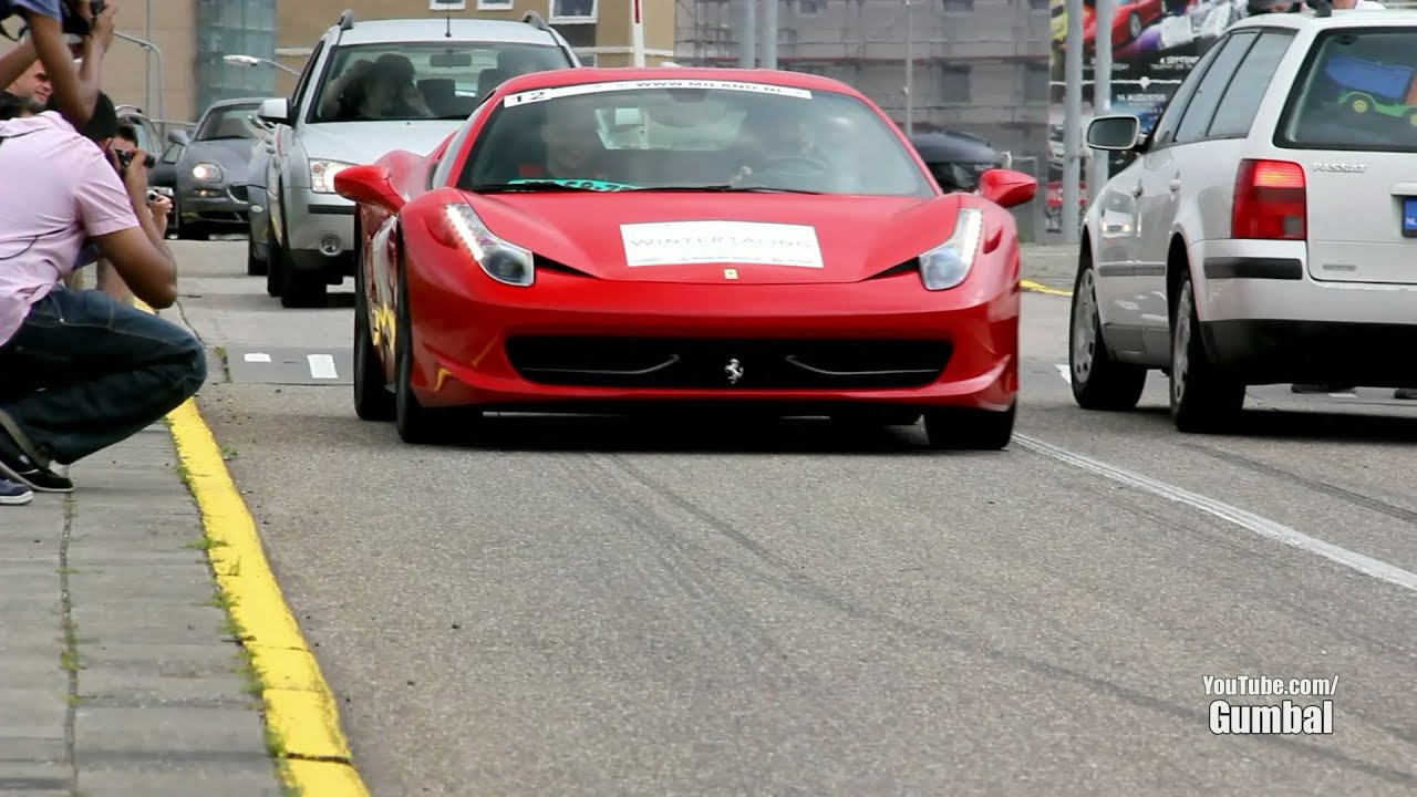 Supercars Accelerating: Ferrari 458 Italia, SLR 722, M3 GTS, DBS, Diablo VT 6.0 V12!