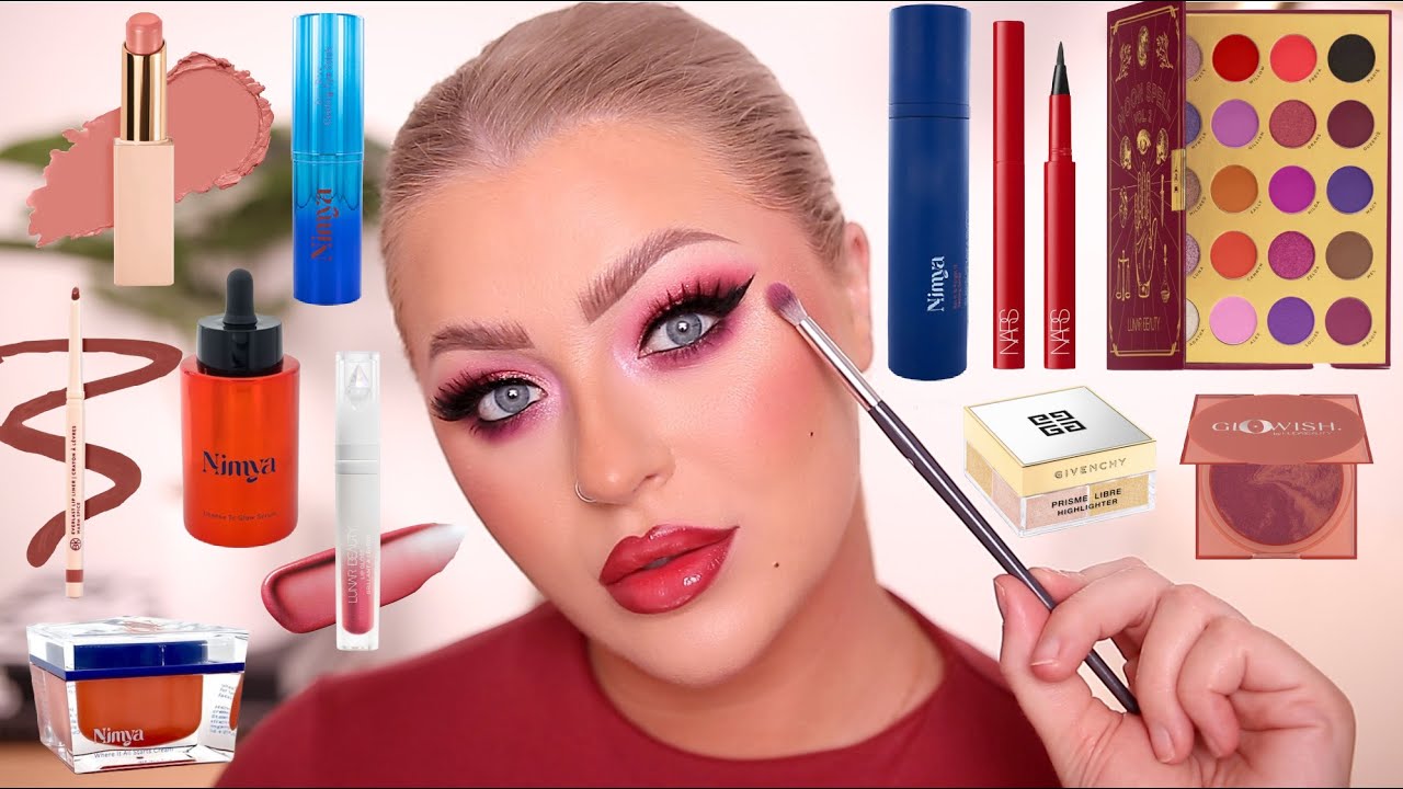 TRYING HYPED NEW MAKEUP PRODUCTS... WE HAD SOME DUDS...