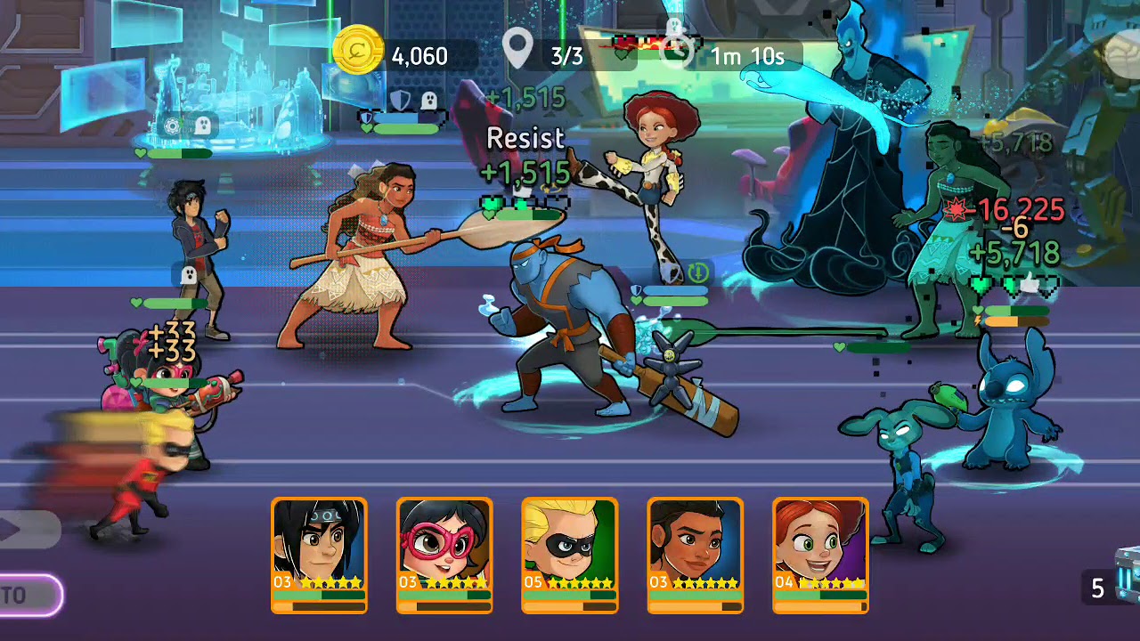 Disney Heroes: Battle Mode Chapter 15: Inquiry Line (P2)
