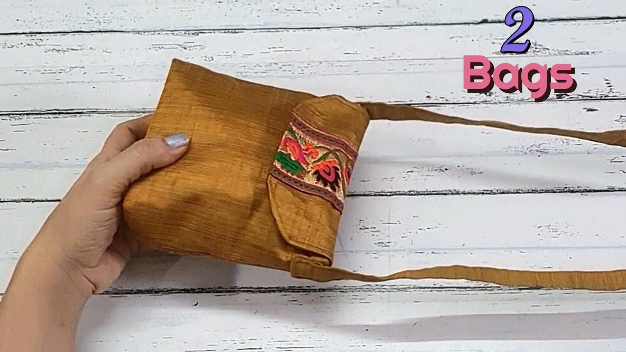 2 Diiferent Bags 2 Different Purpose with Quick and Easy Making Method