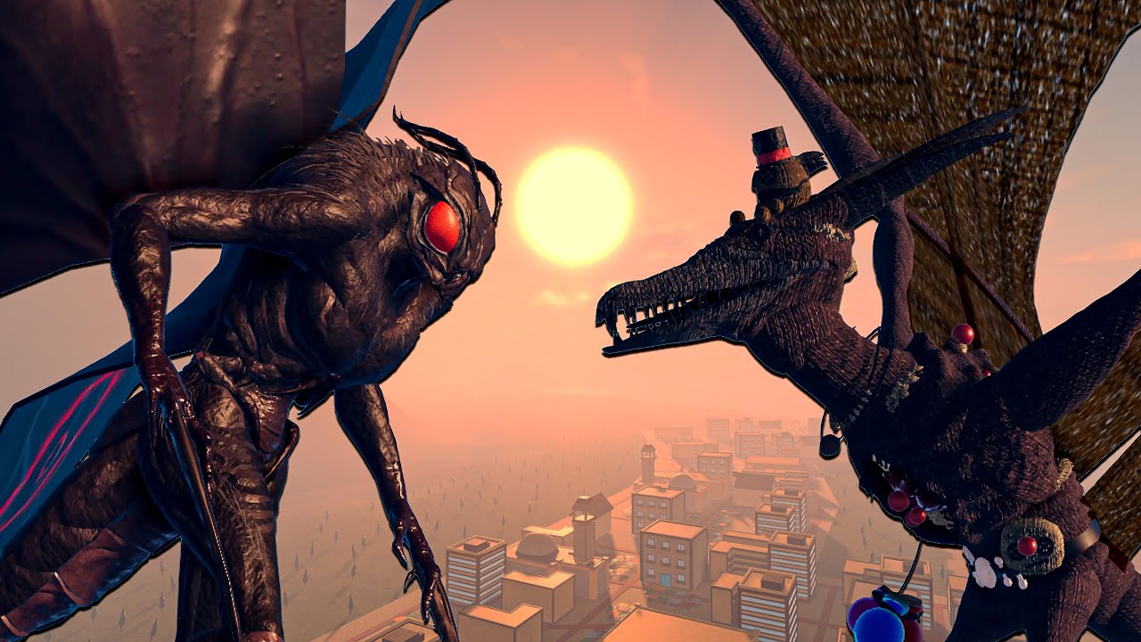 Mothman vs Voodon Cinematic | Kaiju Universe