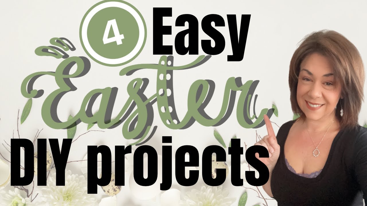 Easy and Classy Easter DIYs | Simple and Beautiful Easter DIYs for your Tiered Tray