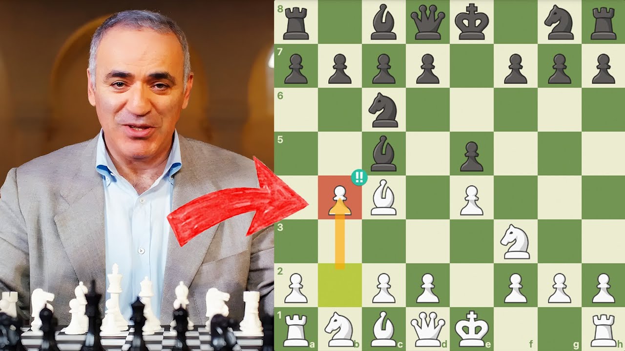 Fischer e Kasparov recomendam: APRENDA o Gambito Evans!