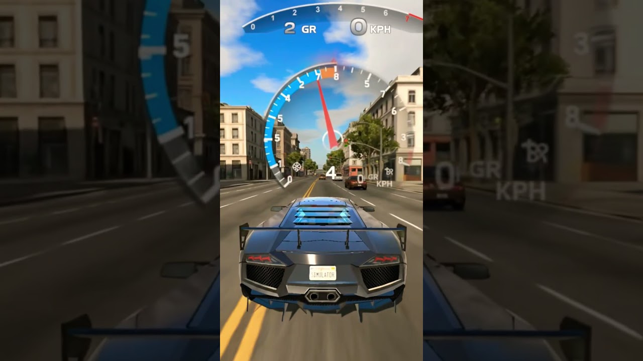 Drag Race for bugati || car simulator 