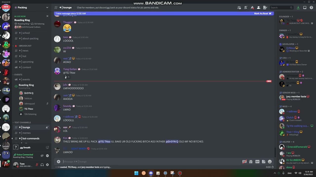 THIZZ DAD BAKING LEO (DISCORD PACKING)