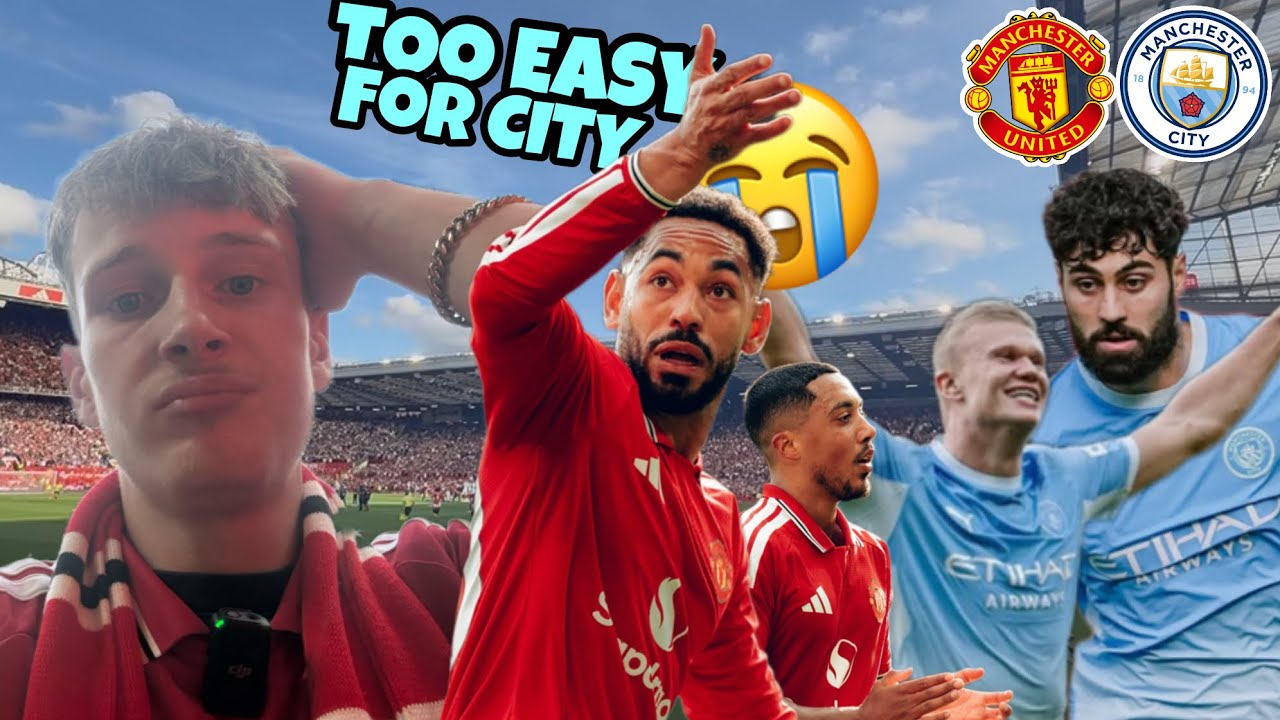 MANCHESTER UNITED VS MANCHESTER CITY! MATCHDAY VLOG!!!
