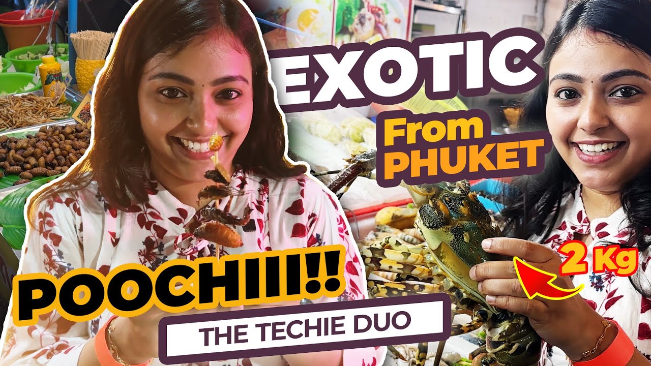 🤯 Eating Fried Insects in Thailand! 🦗🐛 2KG Lobster Feast & Loma Food Street Adventure! 🦞🔥