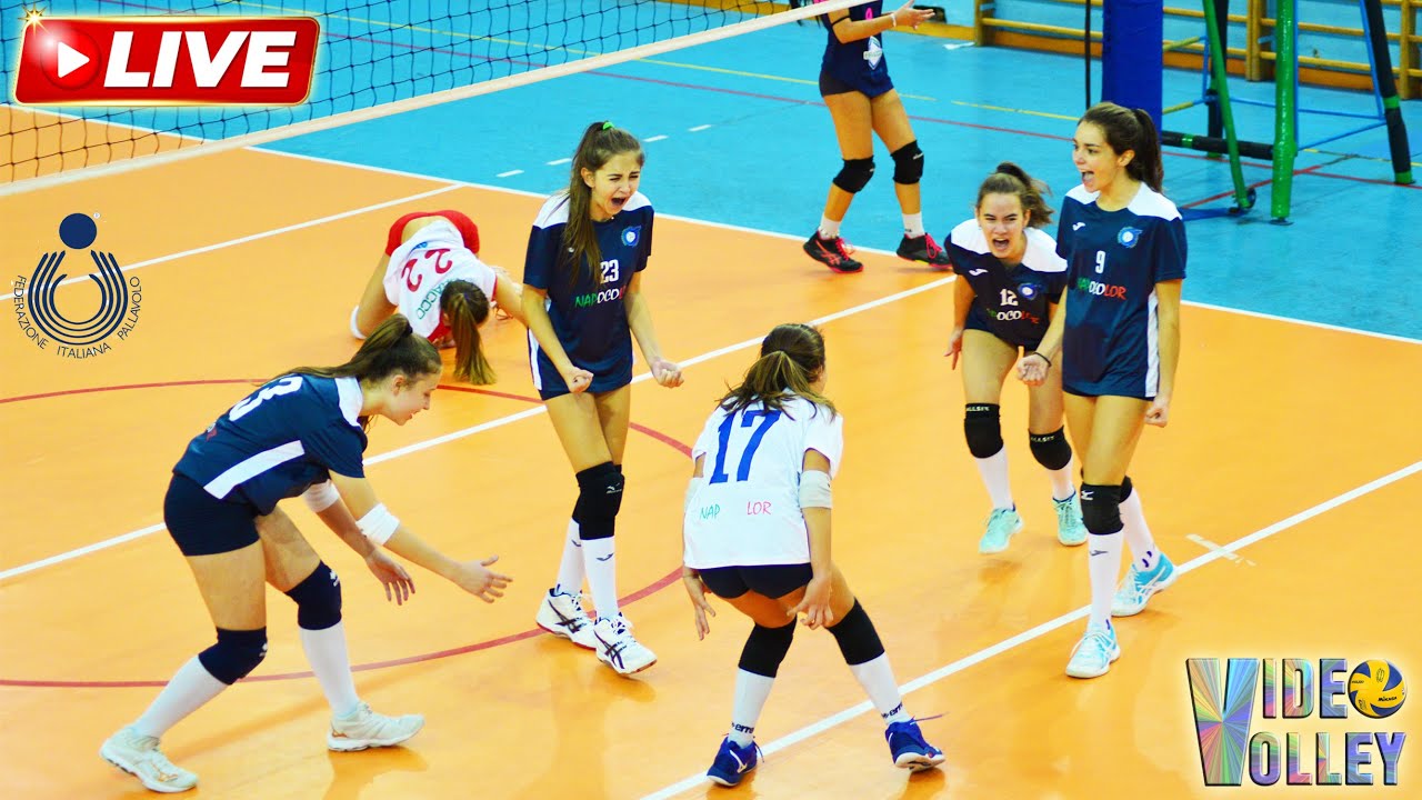 Pallavolo U16F ecc - Napocolor DVB  vs  Bracco Pro Patria Milano Blu - diretta streaming