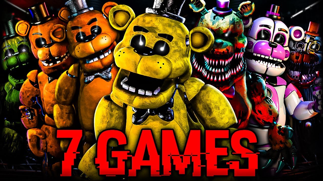 Can YOU Beat EVERY FNAF Game at the SAME TIME? (7 GAMES)