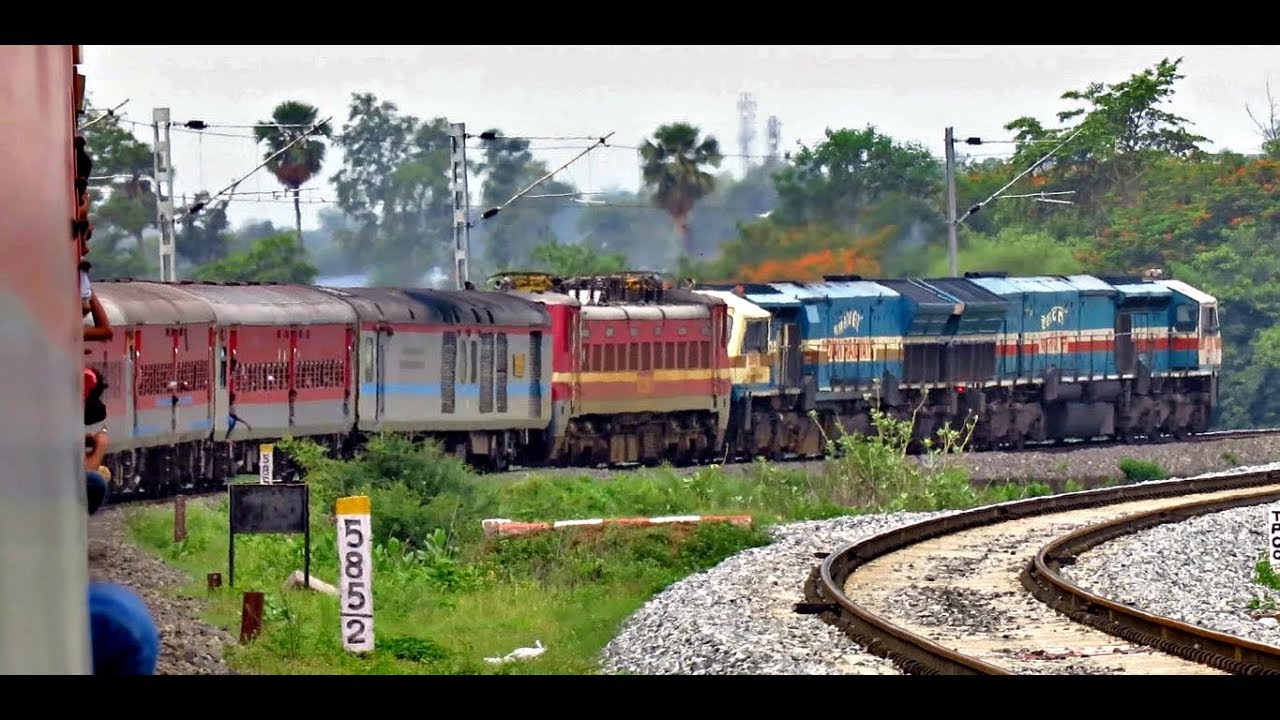 JHARSUGUDA to RAIPUR via TITILAGARH : Journey Onboard Diverted JNANESHWARI Express (Indian Railways)