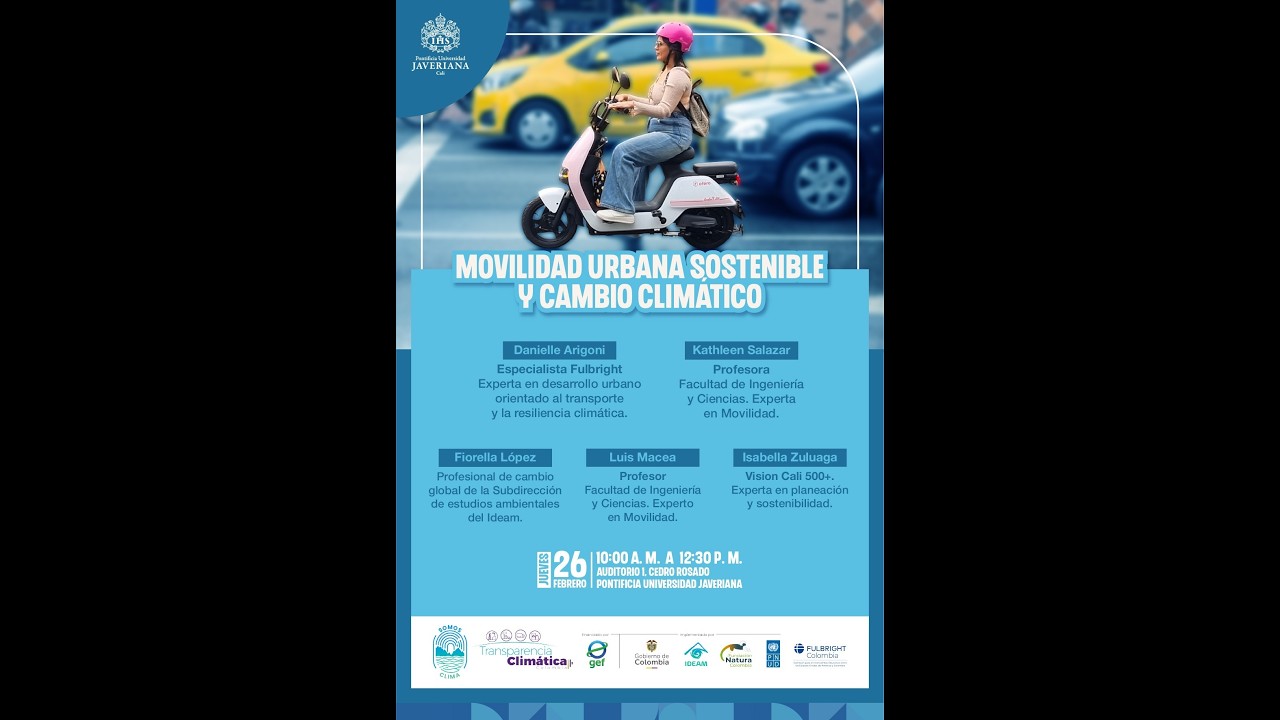 Movilidad urbana sostenible y cambio climático