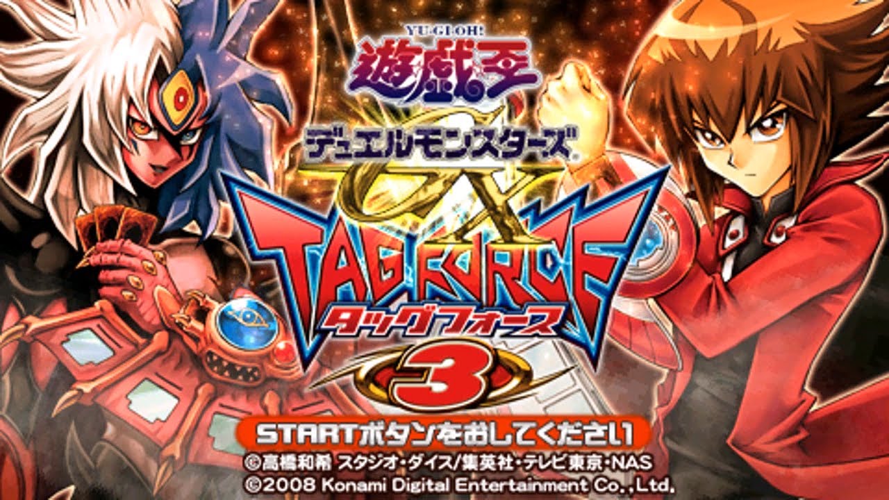 [HD] [PSP] Yu-Gi-Oh! Duel Monsters GX: Tag Force 3 - Opening