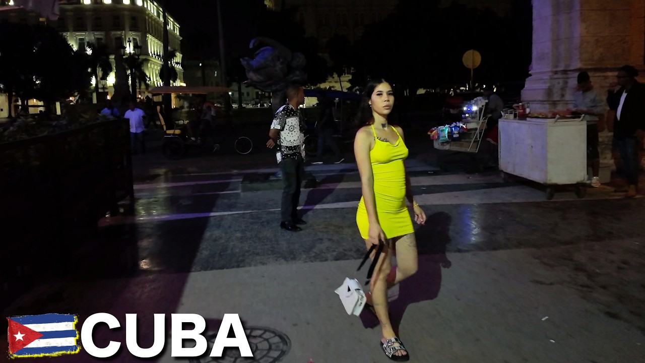 Havana Cuba Nightlife and chill 🇨🇺 4K🔥