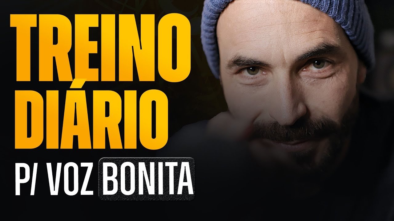 Treino DIARIO (Voz Bonita SEM ENROLAÇÃO) - Aquecimento vocal | Voz em Construção