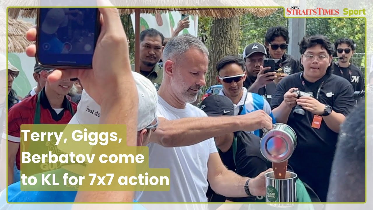 Terry, Giggs, Berbatov come to KL for 7x7 action