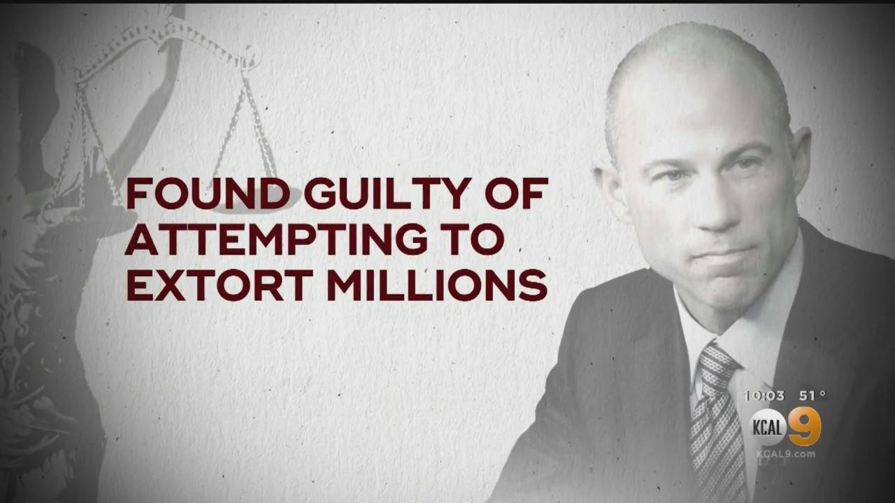 Former Stormy Daniels Lawyer Michael Avenatti Convicted In Nike Extortion Trial
