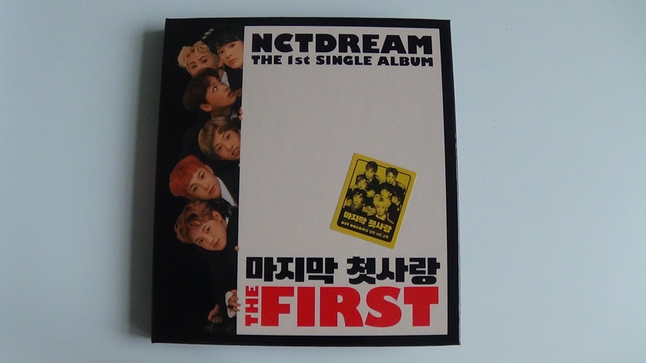 Unboxing NCT DREAM 엔시티 드림 1st Single Album The First