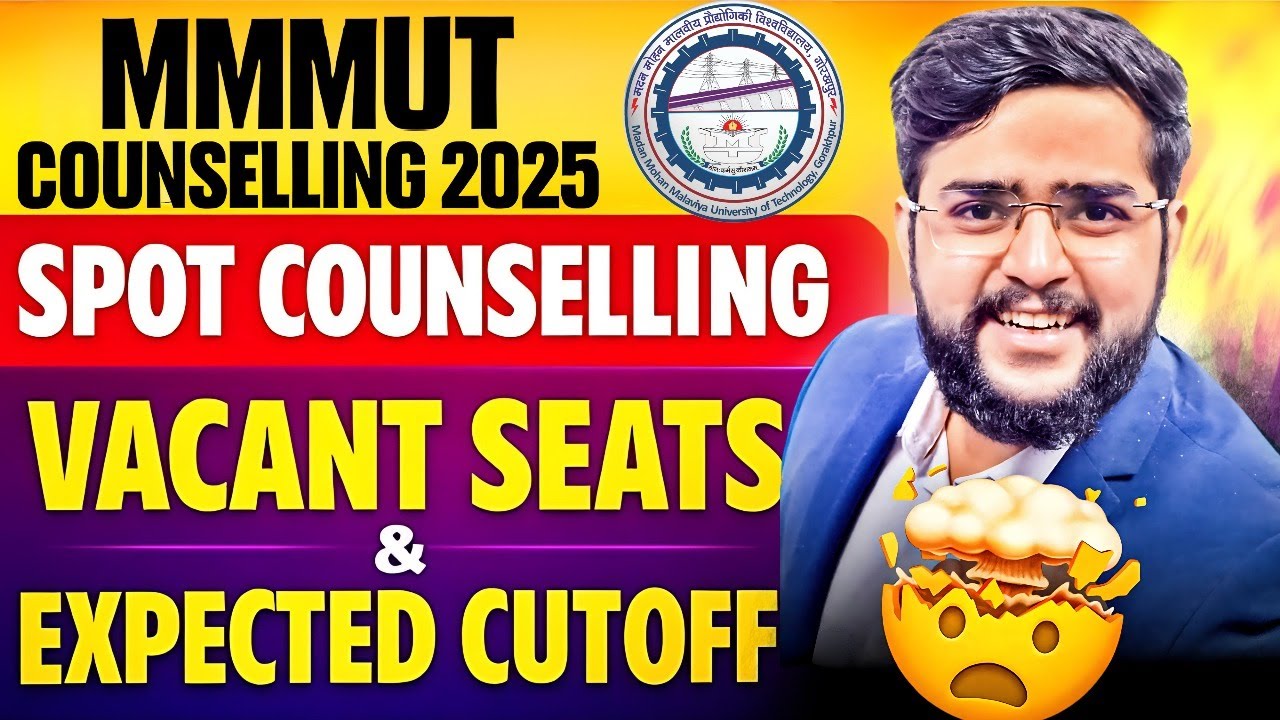 MMMUT Spot Round Counselling 2025 | Full Process, Dates, & Eligibility Explained