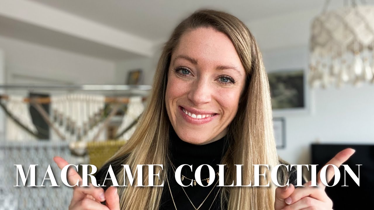 My MACRAME COLLECTION | Wall hangings, chandeliers and more