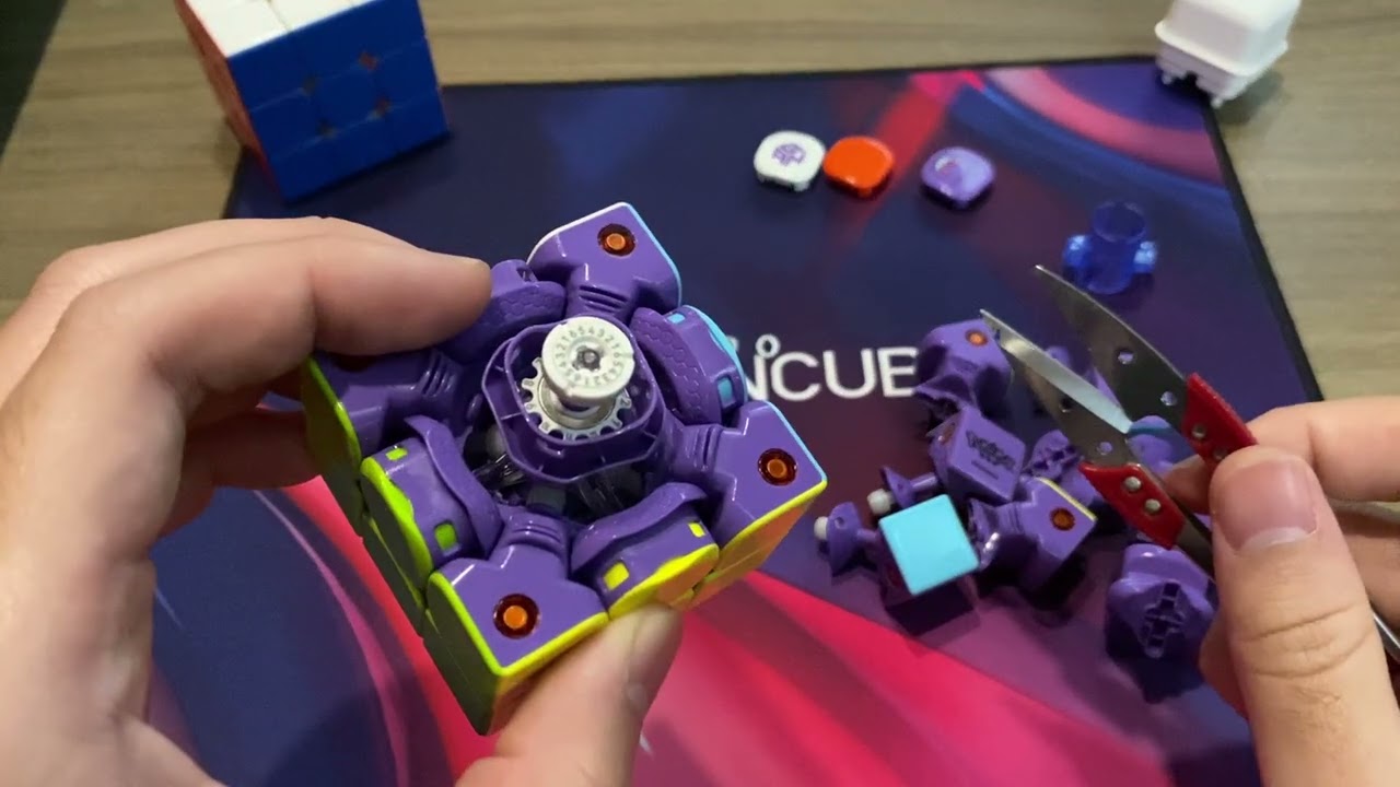 Hướng Dẫn Tháo Hệ Thống Tension Rubik GAN V100 và GAN16