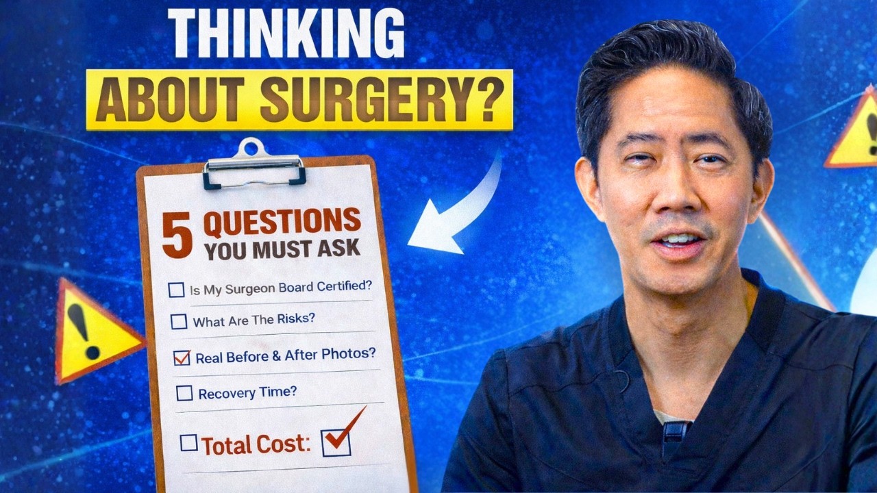 5 Questions You MUST Ask Before Any Facial Plastic Surgery