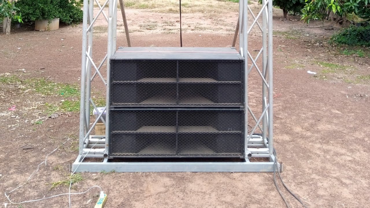 พลังเสียงตู้ลำโพง ซับ 15นิ้วแฝดกับ กลางแหลม 6นิ้ว By NM