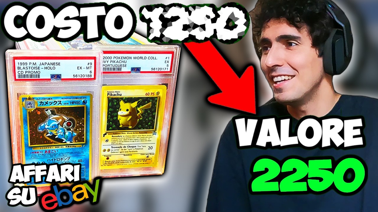 HO TROVATO DELLE RARITà VINTAGE A METà PREZZO! AFFARI POKEMON su EBAY 4
