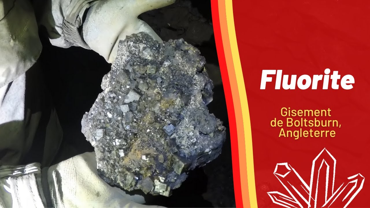 La fluorite de Boltsburn, Angleterre - Minéraux & prospection #14