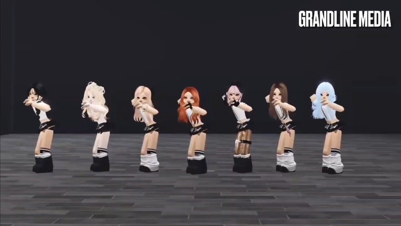DELULU - KiiiKiii || Trainee dance practice || ROBLOX KUV