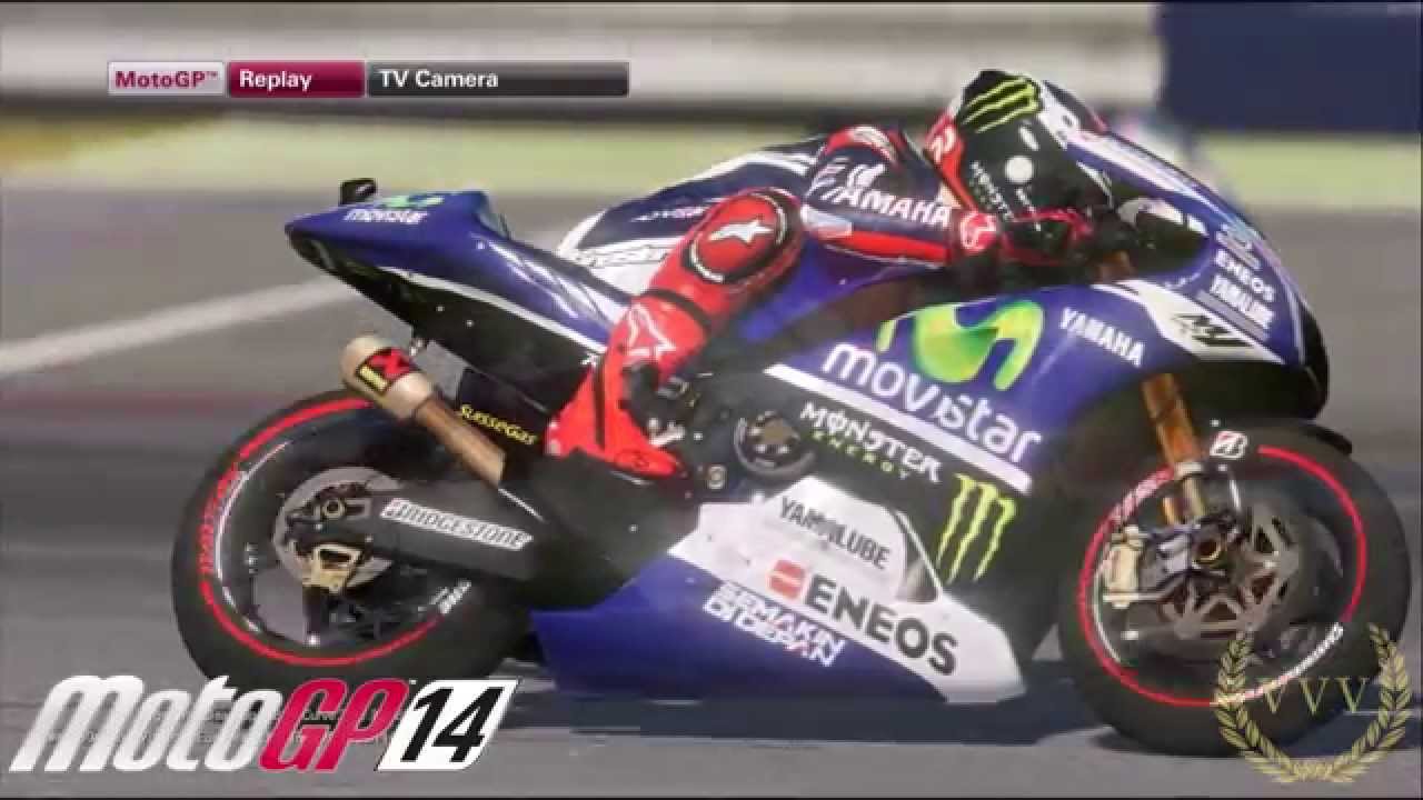MotoGP '14 Slo-Mo Sunshine PC and PS4 Exclusive Replay Gameplay