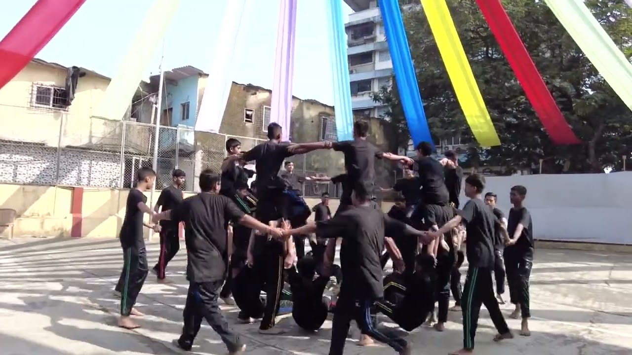 ST FRANCIS XAVIER HIGH SCHOOL, KANJUR MARG EAST | SPORTS DAY 2024 | PYRAMID | 9TH STD BOYS