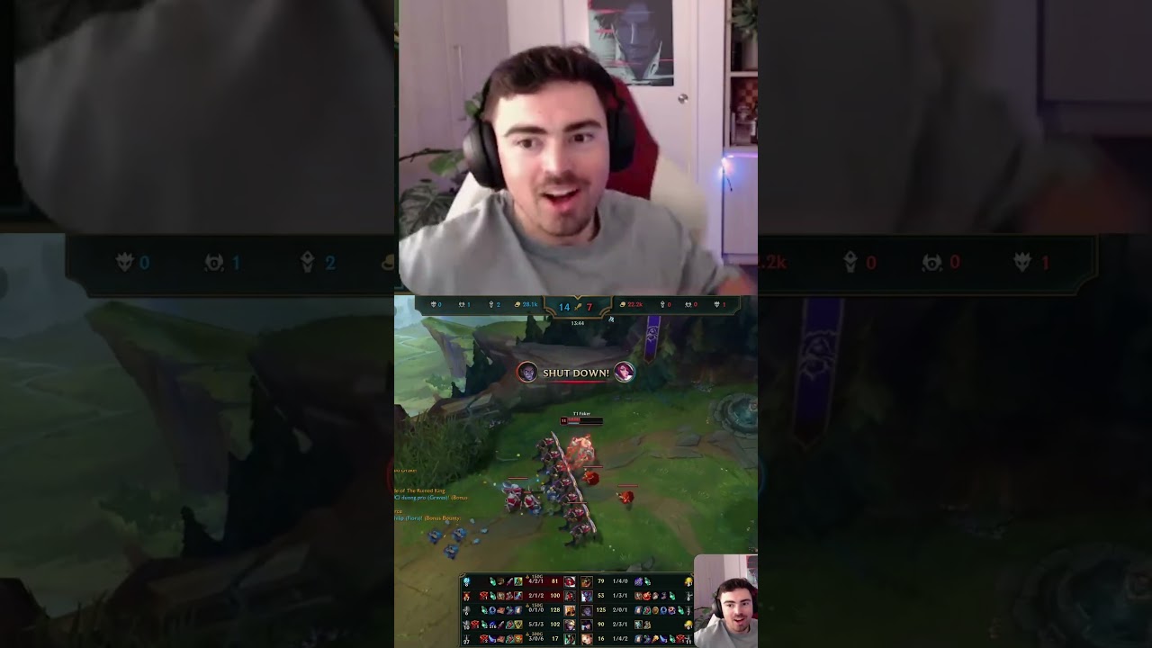 Midbeast reacts to T1 Faker unreal reaction time! 