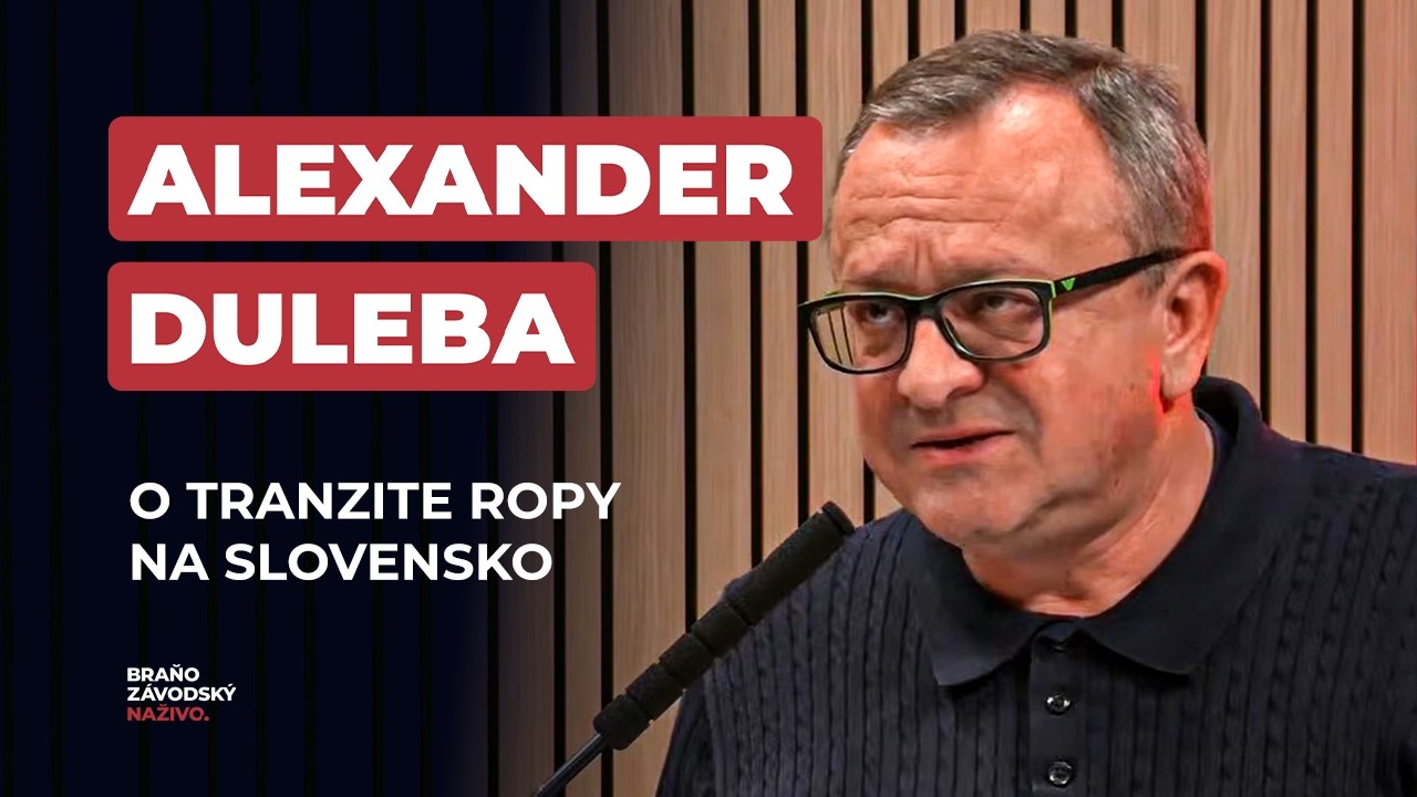 Bude Slovensko bez ropy? | Alexander Duleba