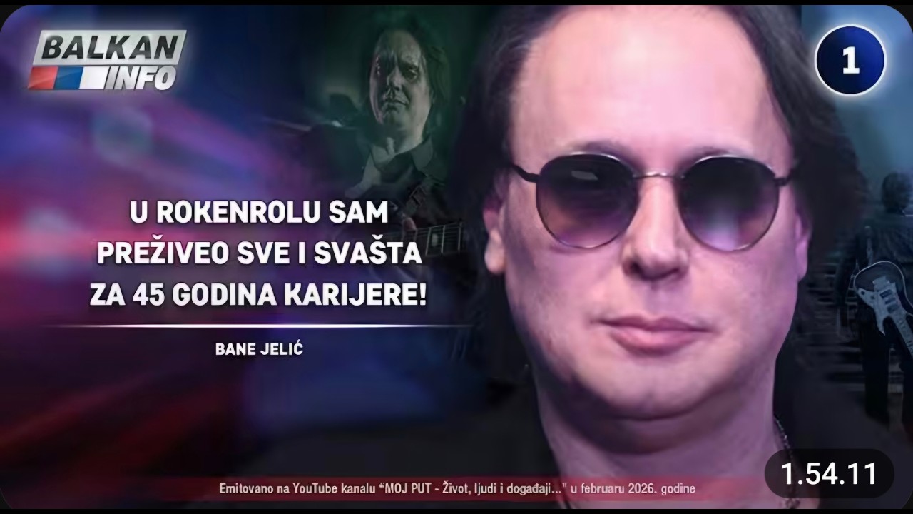 Bane Jelić &ndash; 45 godina stvarala&scaron;tva TV Balkan Info 2026