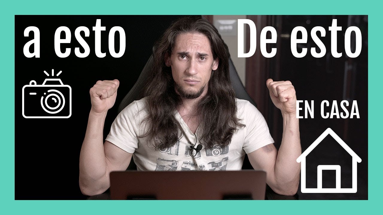 Cómo hacer un fondo COMPLETAMENTE negro en CASA 💡 TUTORIAL: iluminación para fotografía de estudio ✅